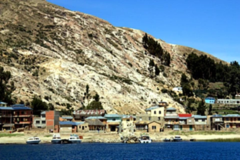 Paisagens da Isla del Sol