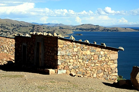 Paisagens do Lago Titicaca