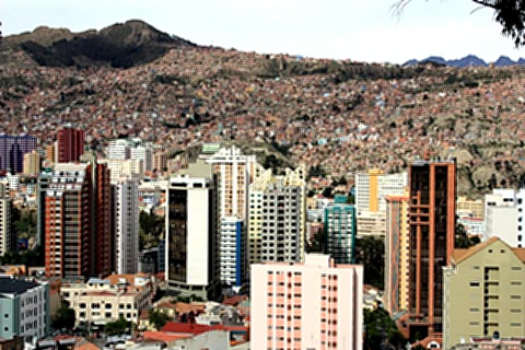 Vistas da Cidade de La Paz
