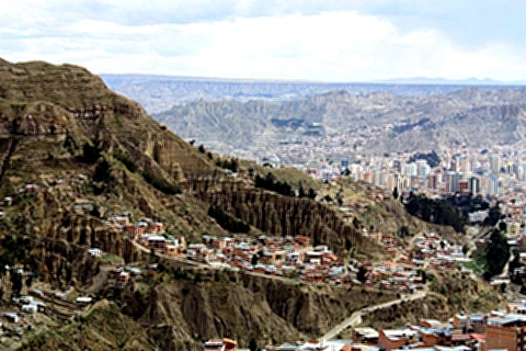 Vistas da Cidade de La Paz