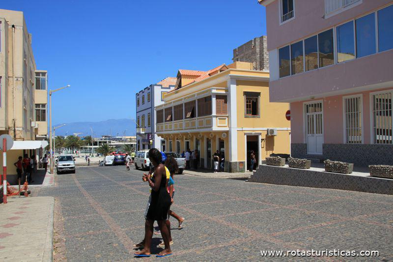 Ruas da cidade do Mindelo