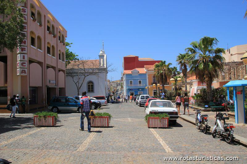 Ruas da cidade do Mindelo