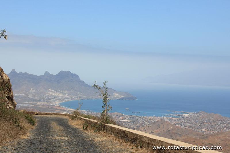 Paisagens da ilha de São Vicente
