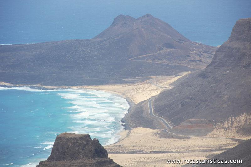 Paisagens da ilha de São Vicente