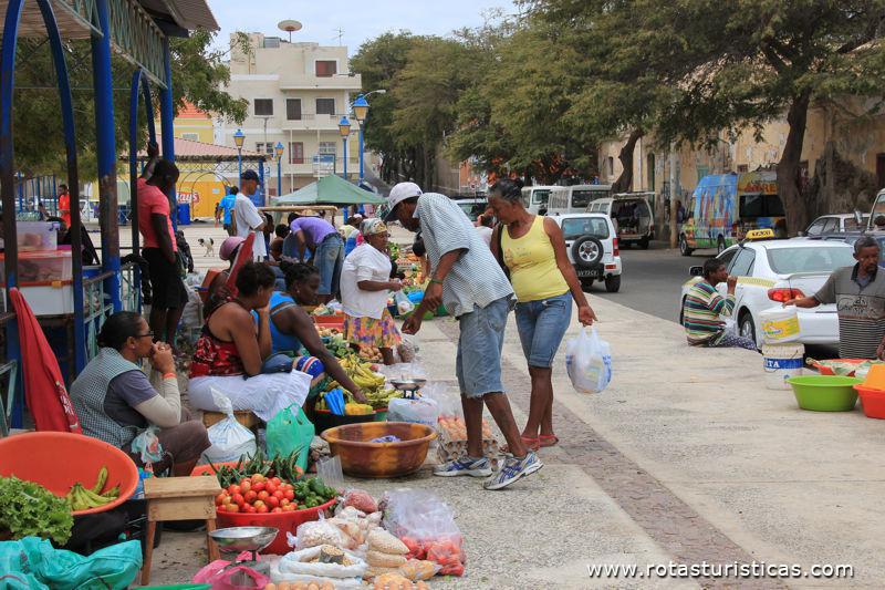 Mercado de rua, Mindelo
