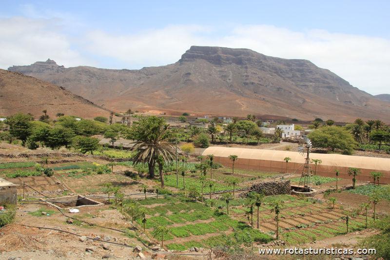 A única zona agrícola de São Vicente - Vale da Ribeira do Calhau