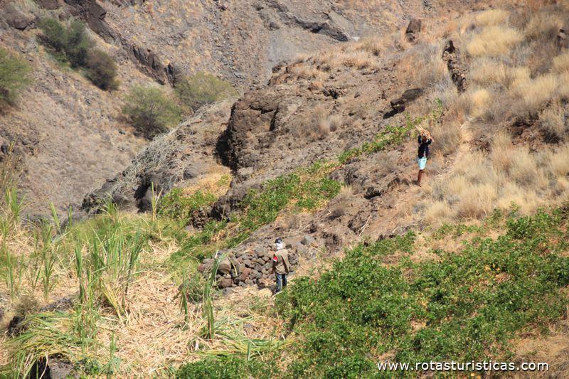 Paisagens da ilha de Santo Antão, Cabo Verde