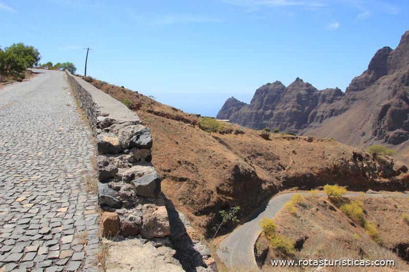 Paisagens da ilha de Santo Antão, Cabo Verde