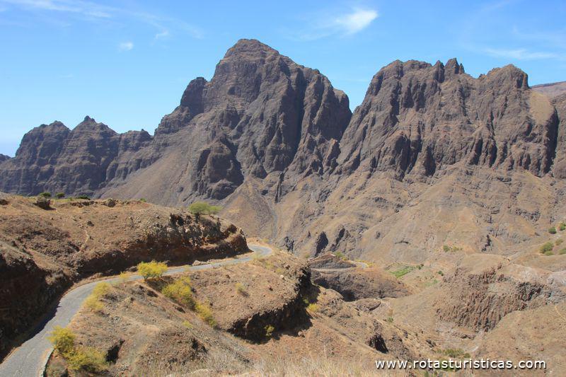 Paisagens da ilha de Santo Antão, Cabo Verde
