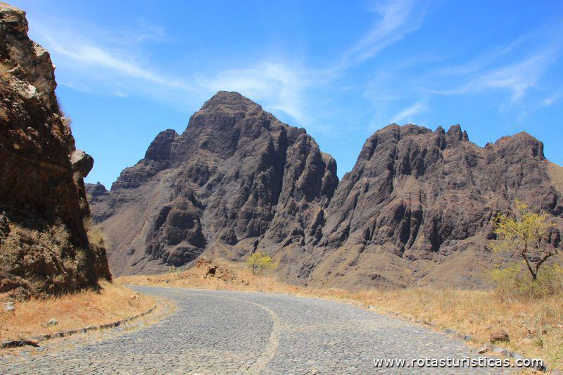 Paisagens da ilha de Santo Antão, Cabo Verde