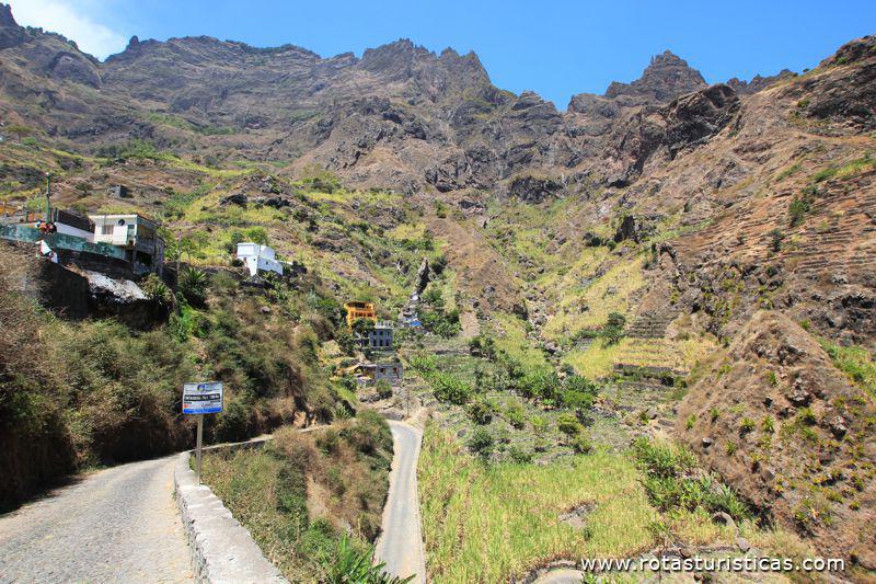 Vales verdejantes, ilha de Santo Antão, Cabo Verde