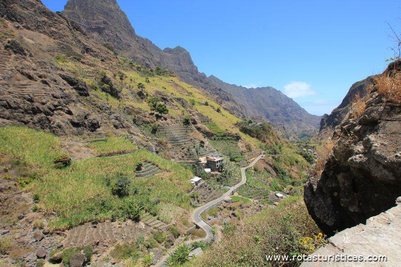 Vales verdejantes, ilha de Santo Antão, Cabo Verde