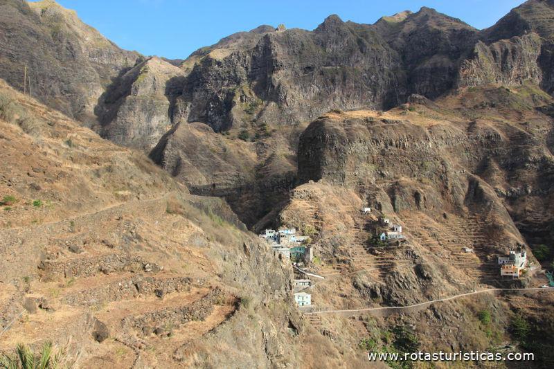 Fontainhas, ilha de Santo Antão, Cabo Verde