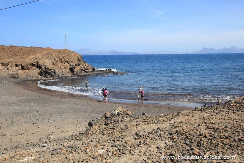 Praia dos Curraletes, ilha de Santo Antão