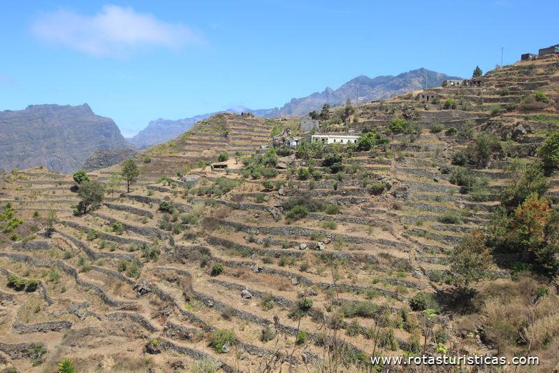 Paisagens da ilha de Santo Antão, Cabo Verde