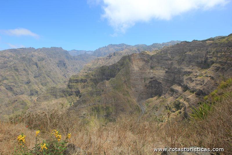 Paisagens da ilha de Santo Antão, Cabo Verde