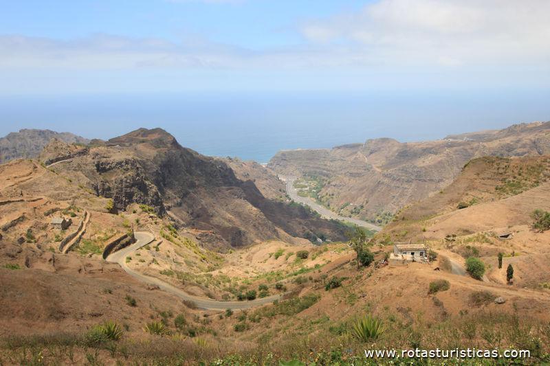 Paisagens da ilha de Santo Antão, Cabo Verde