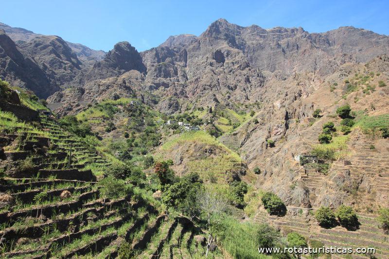 Paisagens da ilha de Santo Antão, Cabo Verde