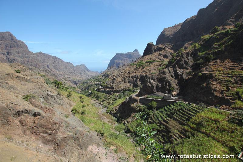 Paisagens da ilha de Santo Antão, Cabo Verde