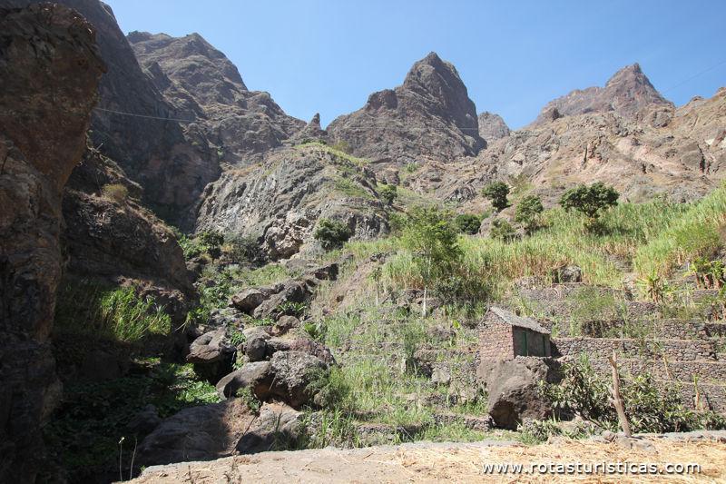 Paisagens de Manta Velha, ilha de Santo Antão