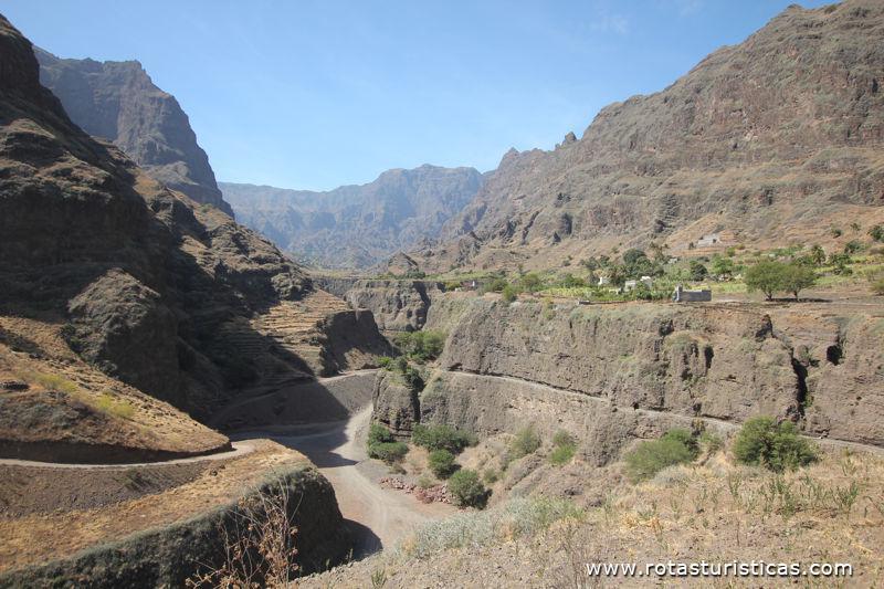 Paisagens de Chã de Igreja, ilha de Santo Antão