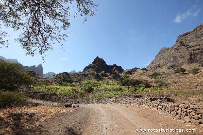 Paisagens de Fajãsinha, ilha de Santo Antão