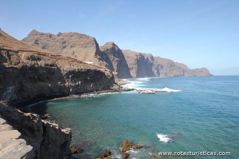 Costa de cruzinha, ilha de Santo Antão