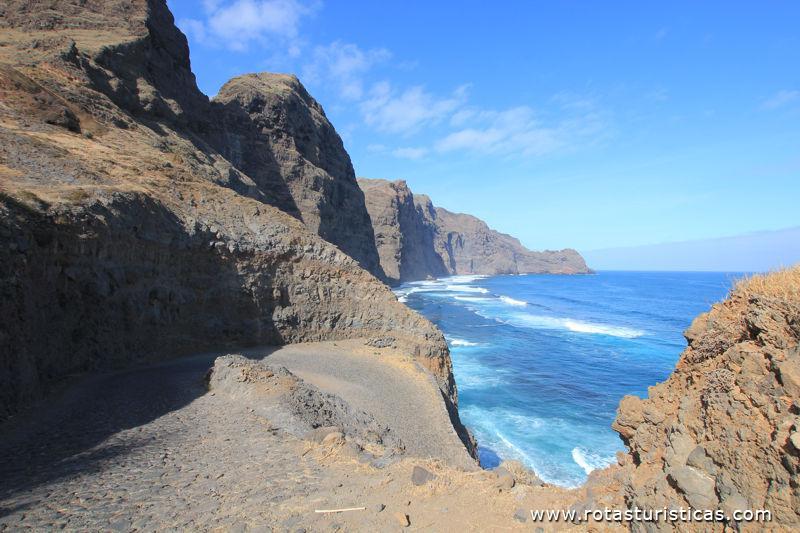 Costa de cruzinha, ilha de Santo Antão