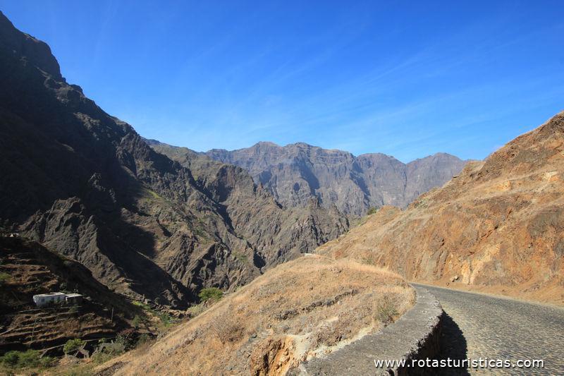 Paisagens da ilha de Santo Antão, Cabo Verde