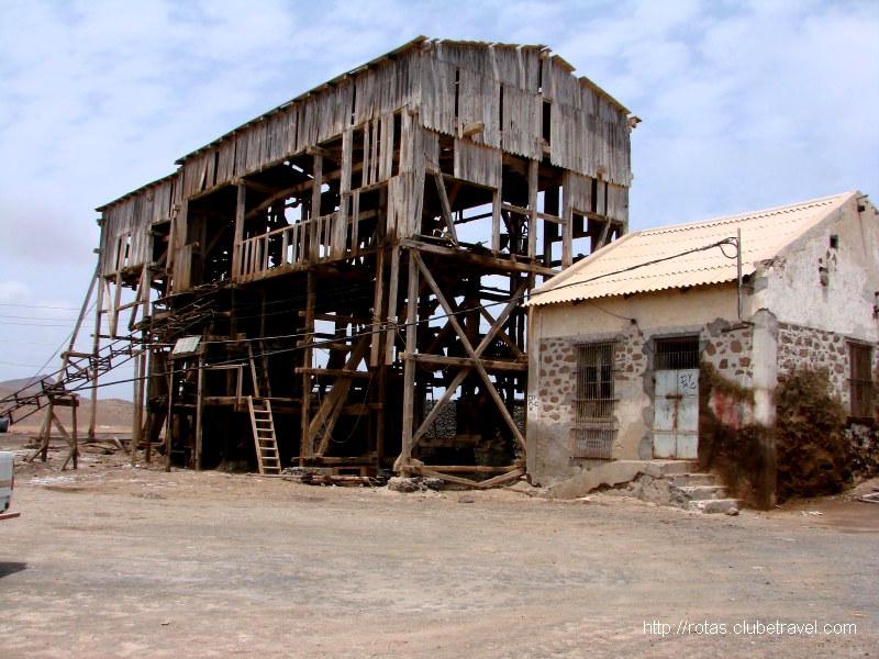Terminal do sal das salinas de Pedra de Lume