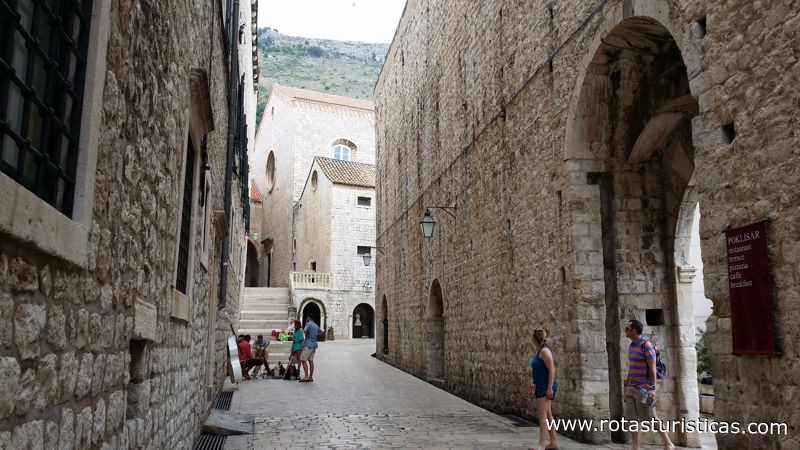 Interior da Cidade Velha de Dubrovnick
