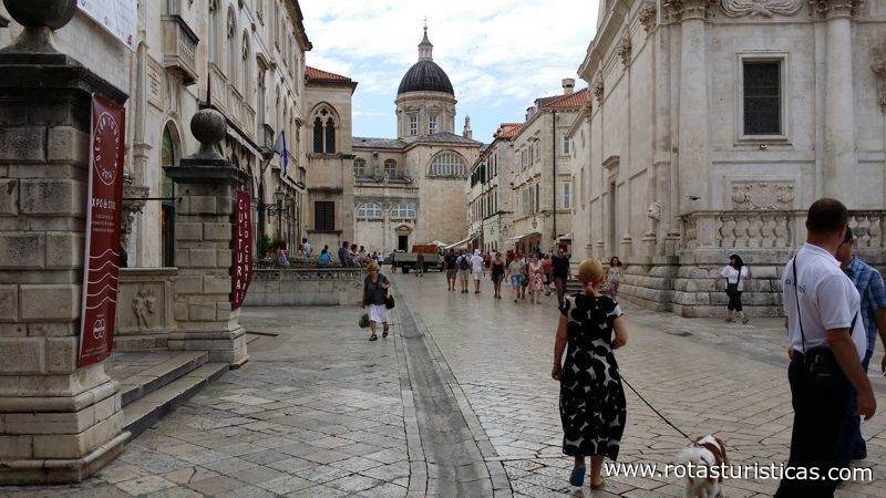 Interior da Cidade Velha de Dubrovnick