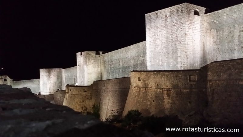 Muralhas do Castelo de Dubrovnick
