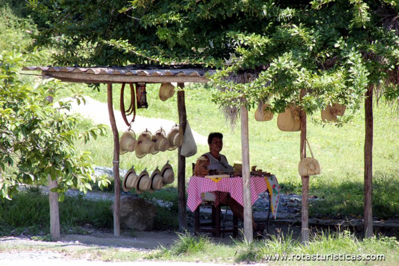 Vendedora de artesanato, Jibacoa