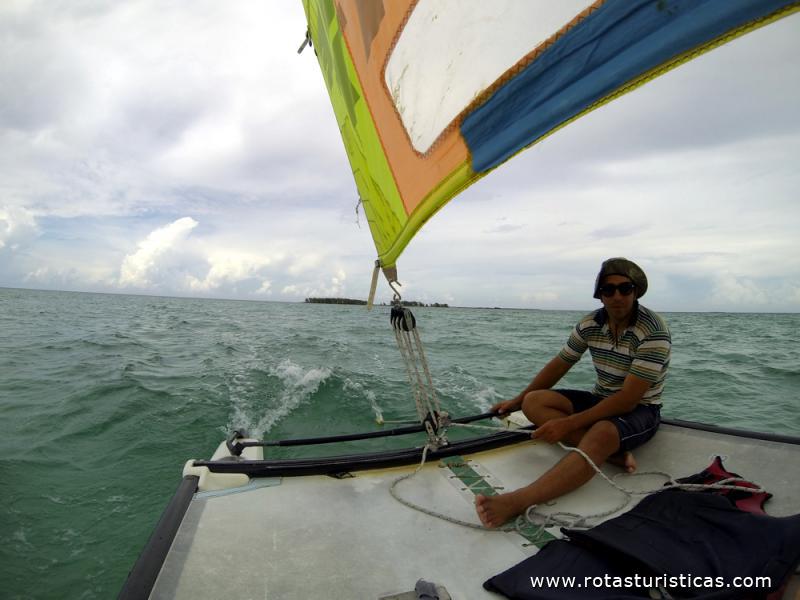 Em direclão aos corais de Playa Pilar -  Cayo Guillermo