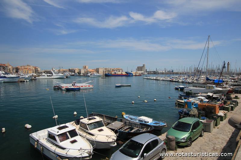 Vista da Marina da Sète, Sète, Hérault