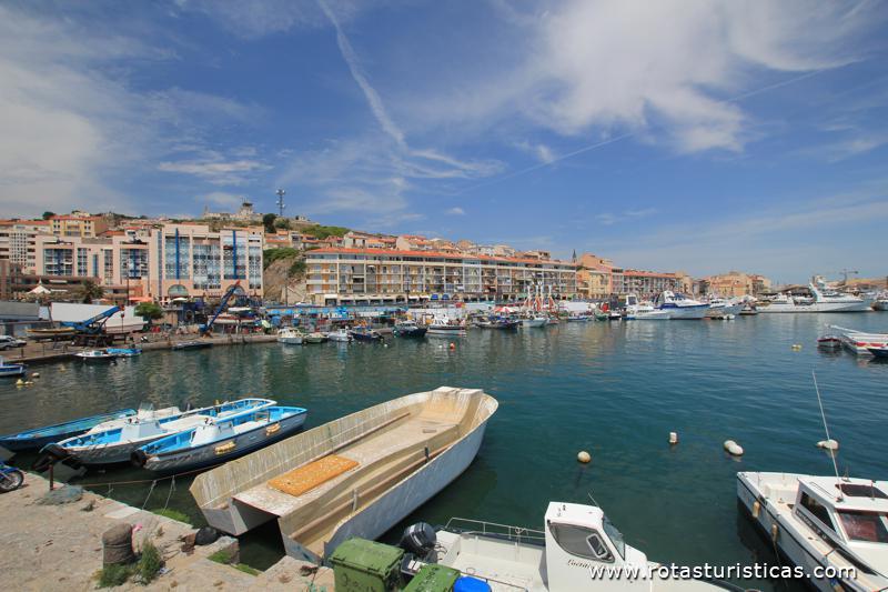 Vista da Marina da Sète, Sète, Hérault