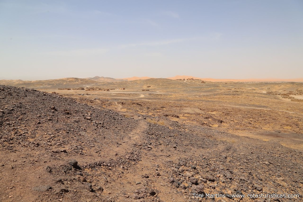 Entrada para o deserto de Merzouga