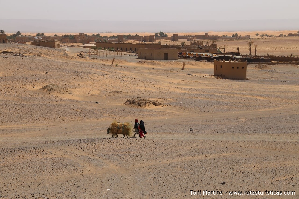 Pastoras do deserto de Merzouga