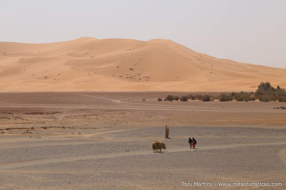 Pastoras do deserto de Merzouga