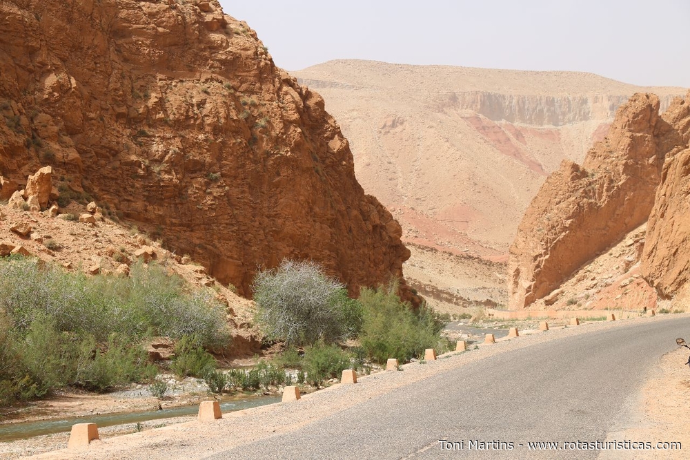 Paisagens do Vale das Rosas, Marrocos