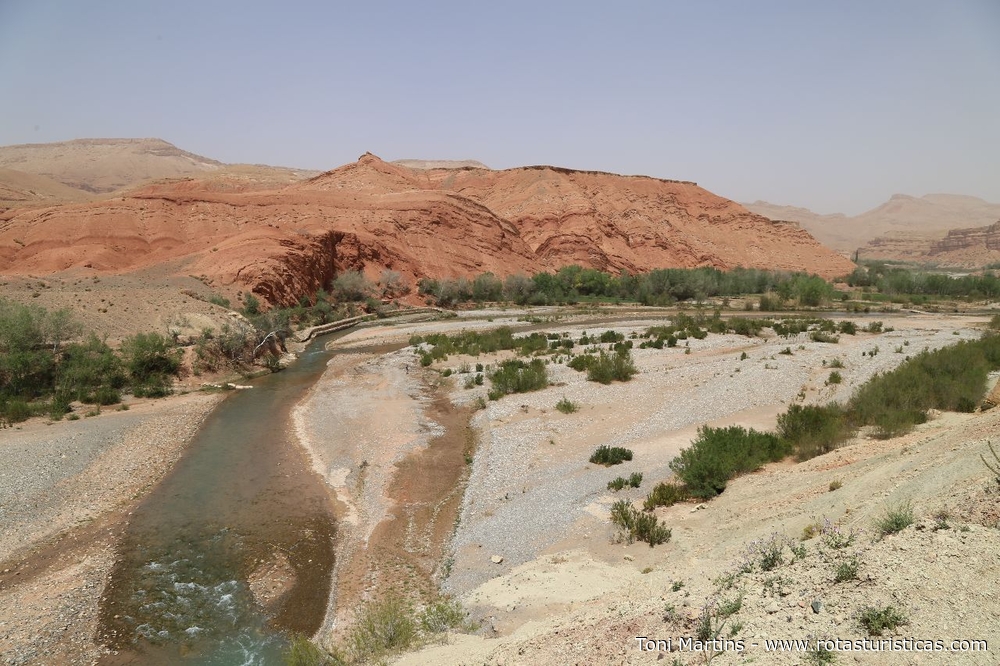 Paisagens do Vale das Rosas, Marrocos