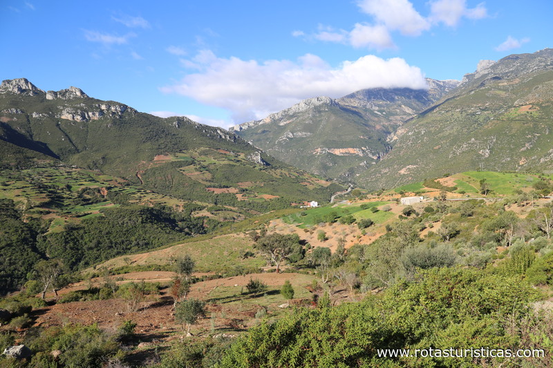Paisagens do Norte de Marrocos