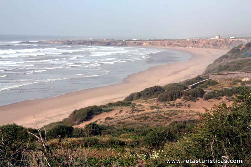 Praias da costa Atlantica de Marrocos
