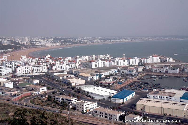 Agadir Visto a Partir do Forte