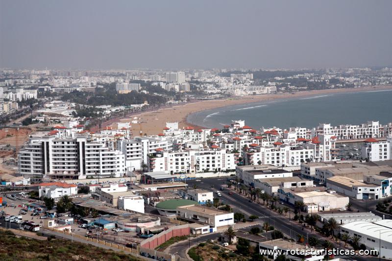 Agadir Visto a Partir do Forte