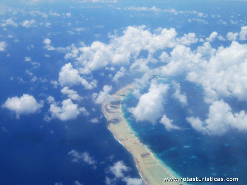 Chegada a Rangiroa