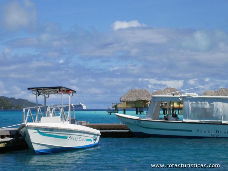 Porto do Hotel em Bora Bora