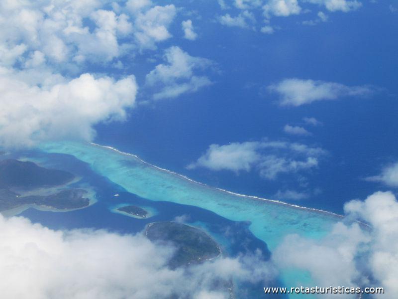 A chegar a Bora Bora