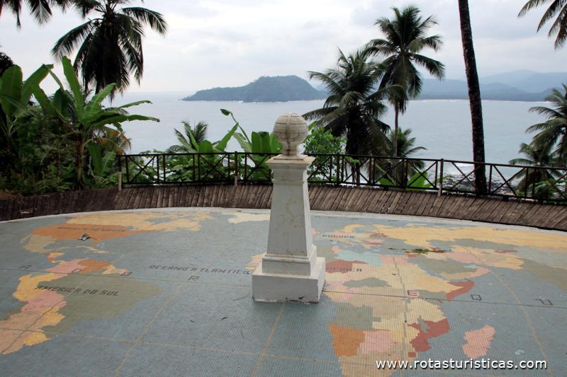 Marco do Equador,  Ilheu das Rolas